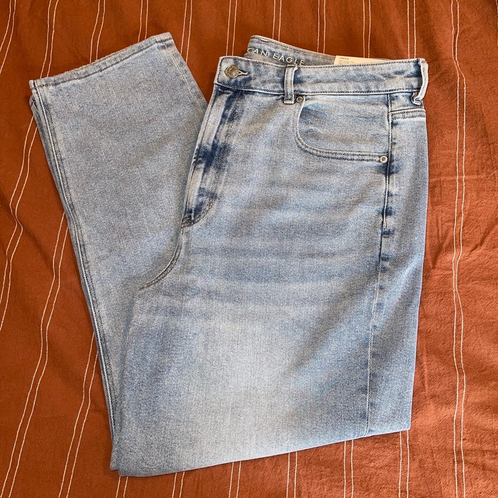 American Eagle Mom Jeans Size 18